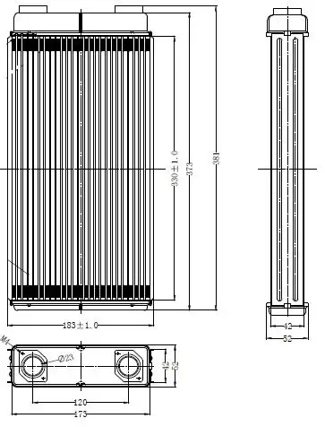 ORIS KMI034042 Kalorifer Radyatörü MC258788 resmi