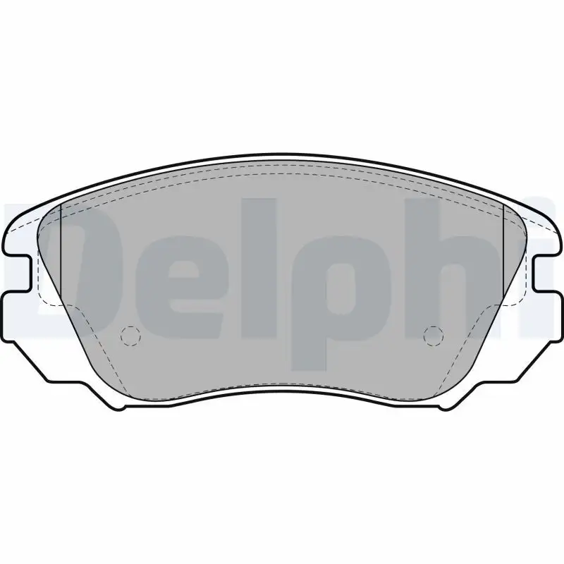 DELPHI LP2080 Ön Fren Balatası resmi