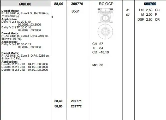 KONEKS 609760 Motor Segmanı (STD) resmi