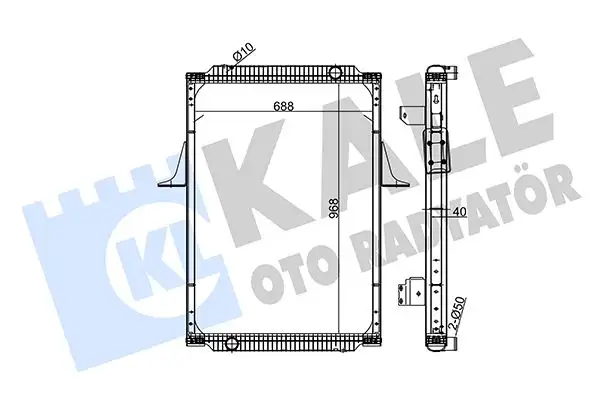 KALE 349545 Radyatör resmi