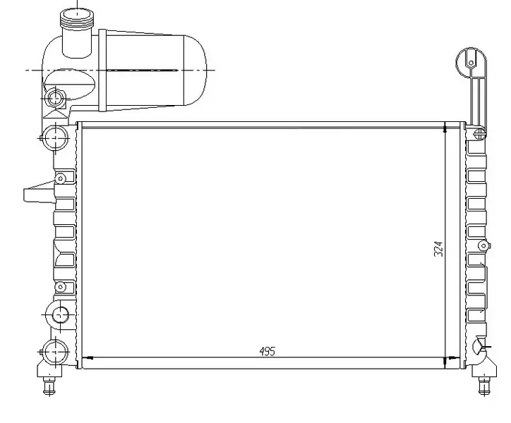 ORIS MFI153034 Radyatör 46425435 resmi