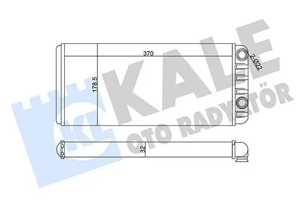 KALE 353850 Kalorifer Radyatörü 7482348993 resmi