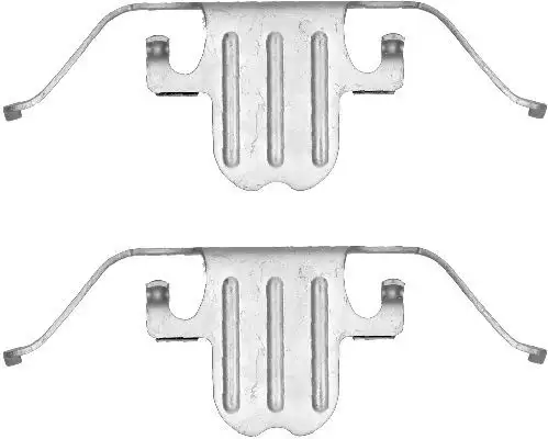 HELLA 8DZ355201-421 Balata Yay Takımı 34116798879 resmi