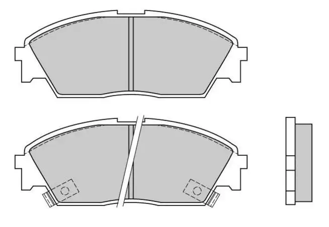MGA 55315 Ön Fren Balatası 45022SH3932 resmi