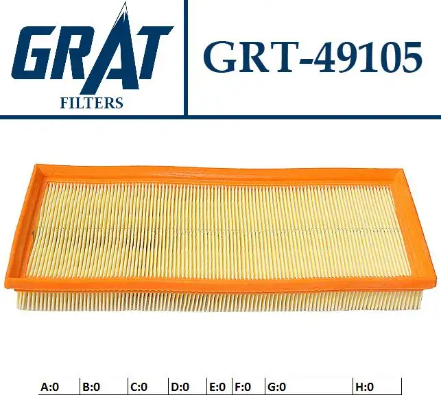 GRAT 49105 Hava Filtresi 30862730 resmi