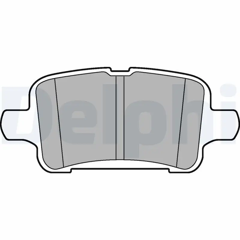 DELPHI LP3218 Arka Fren Balatası 39037199 resmi