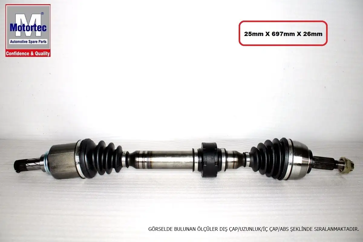 MOTORTEC RNT0682 Ön Aks (Sol) 7422625 resmi