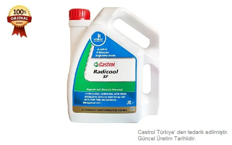 CASTROL Antifriz Kırmızı (3 Litre) resmi