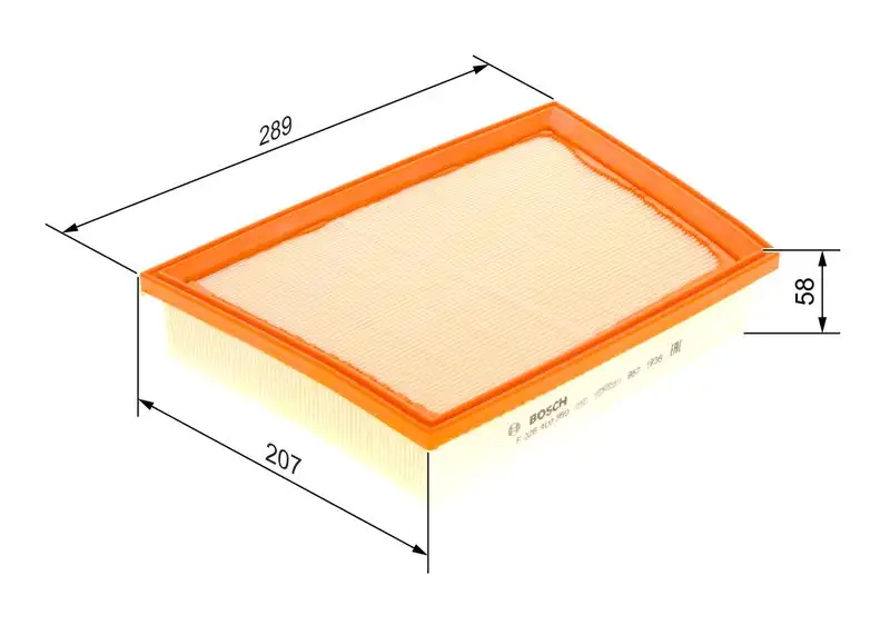 BOSCH F026400360 Hava Filtresi 13718513944 resmi