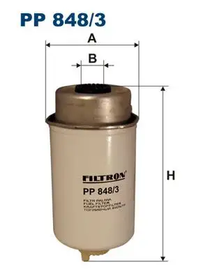 FILTRON PP848/3 Yakıt Filtresi resmi