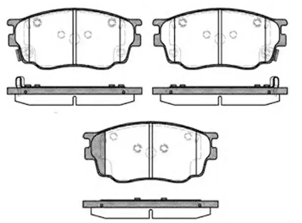 MGA 55352 Ön Fren Balatası GJYC3328Z resmi