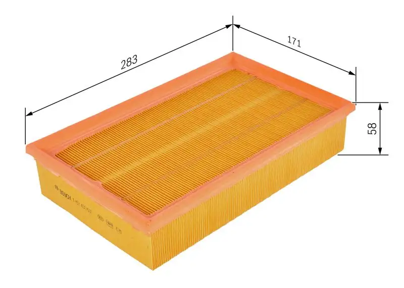 BOSCH 1457433607 Hava Filtresi A1110940004 resmi