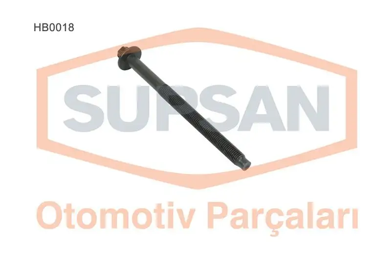 SUPSAN HB0018 Silindir Kapak Civatası 1229885 resmi