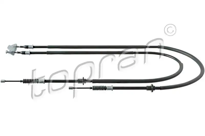 TOPRAN 207373001 El Fren Halatı (Ön) 13157061 resmi