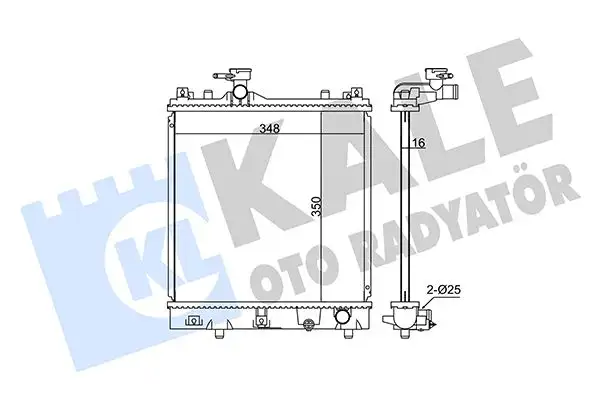 KALE 348060 Radyatör resmi