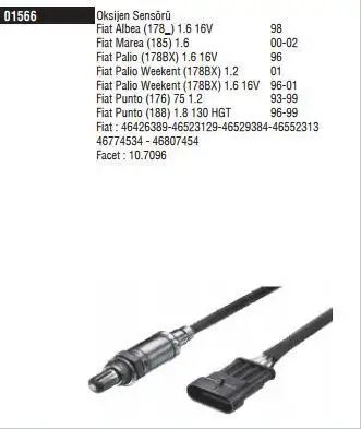 DODUCO 1566 Oksijen Sensörü resmi