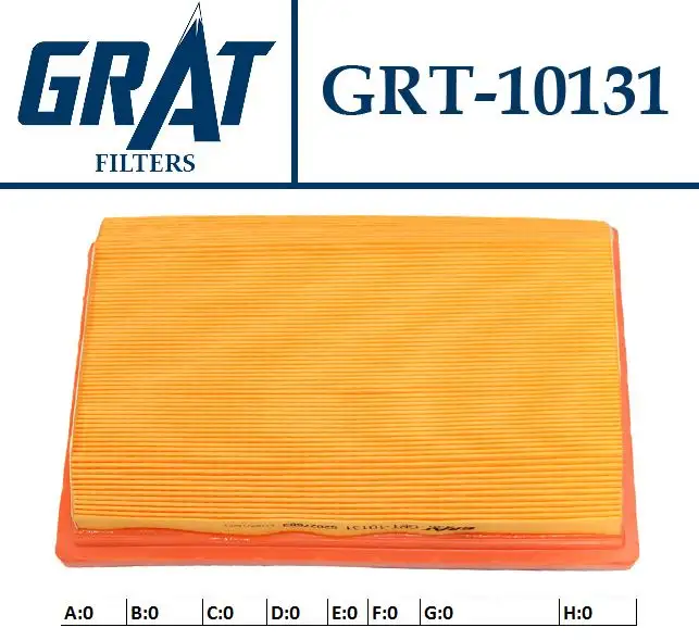 GRAT 10131 Hava Filtresi 52027683 resmi