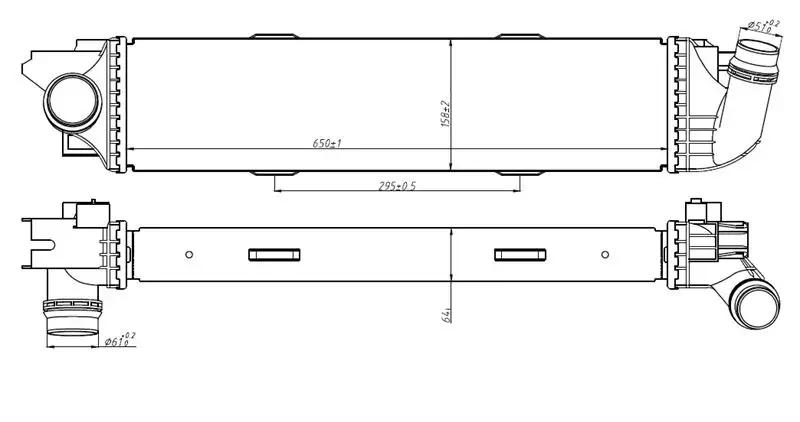 MGA 80470 Turbo Radyatörü 144960050R resmi