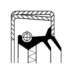 CORTECO 12015758B (82015758) Ön Aks Keçesi 1238034 resmi