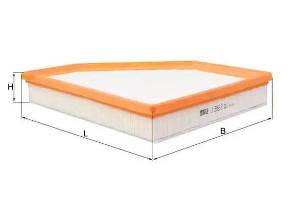 MAHLE LX3985/2 Hava Filtresi 13718580429 resmi