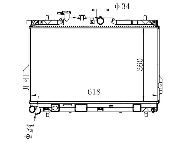 ORIS BHY026022 Radyatör 2531017000 resmi