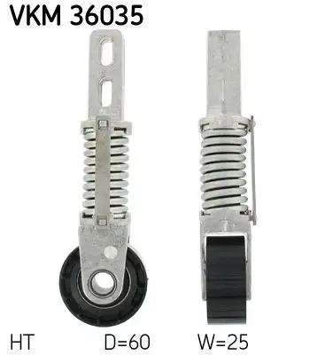 SKF VKM36035 Kayış Gergi Kütüğü 8200230958 resmi