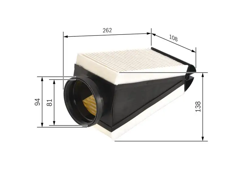 BOSCH F026400497 Hava Filtresi A6510940404 resmi