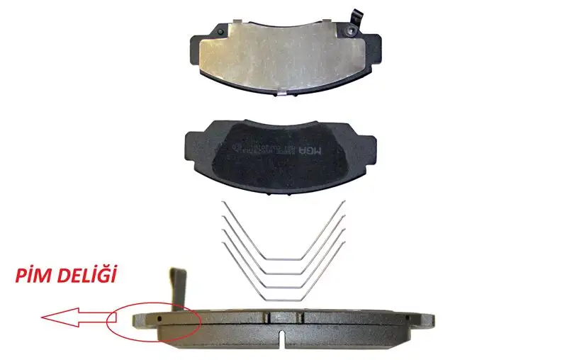 MGA 55606 Ön Fren Balatası 45022TR0E51 resmi