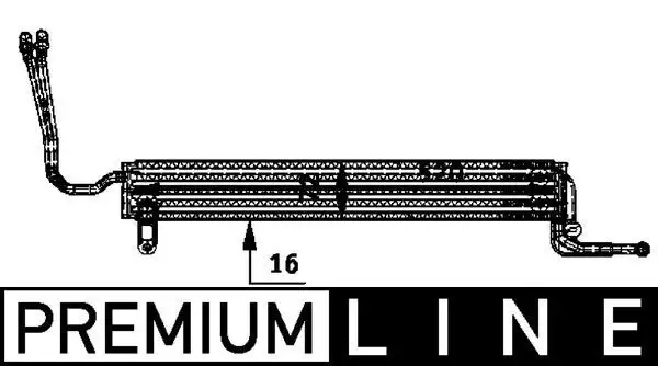 MAHLE CLC55000P Direksiyon Yağ Soğutucu 17217519215 resmi