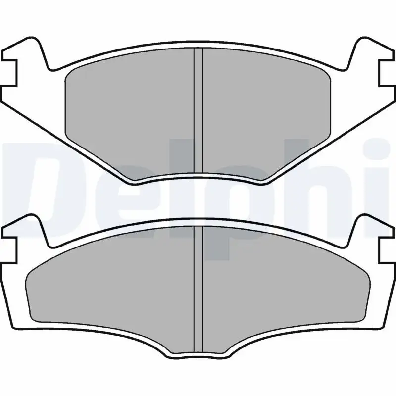DELPHI LP979 Ön Fren Balatası 867698151 resmi
