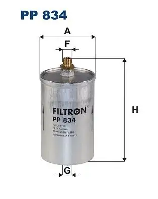 FILTRON PP834 Yakıt Filtresi resmi