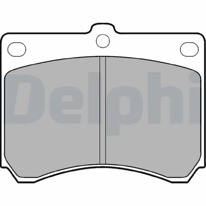 DELPHI LP935 Ön Fren Balatası resmi