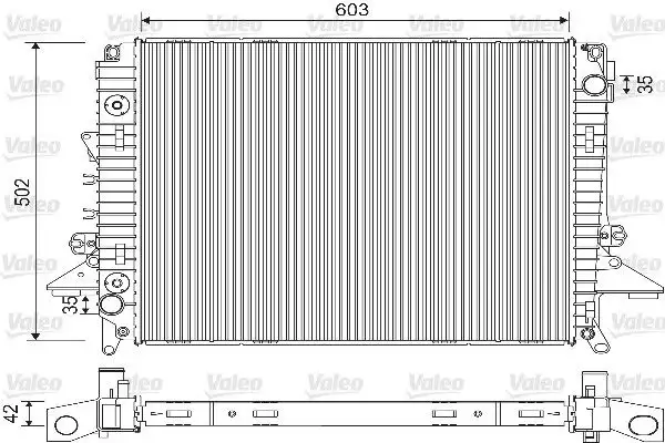VALEO 733286 Radyatör resmi