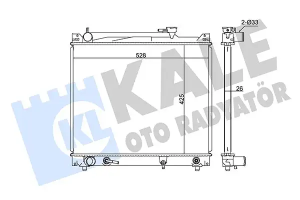 KALE 365200 Radyatör resmi