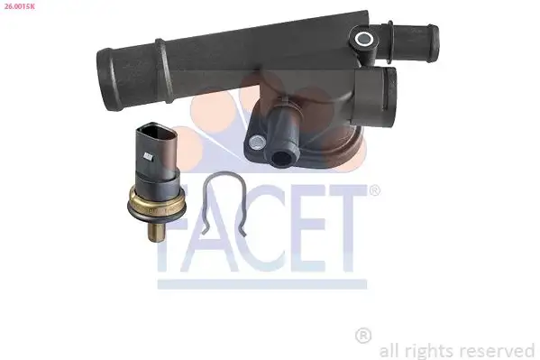 FACET 26.0015K Termostat 038121132D resmi