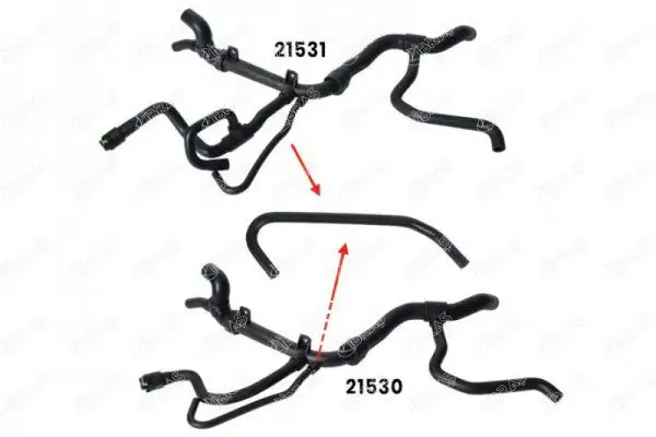 İBRAŞ 21537 Kalorifer Hortumu resmi