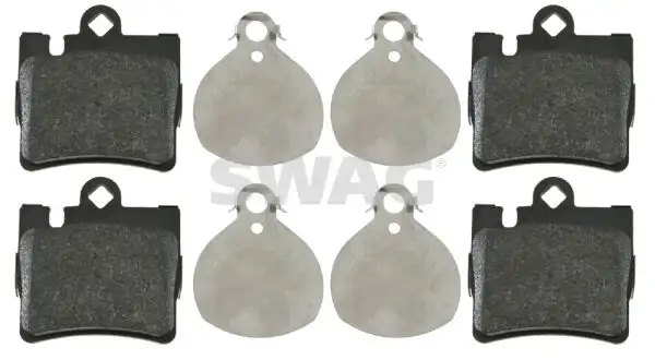 SWAG 10916438 Arka Fren Balatası A0034201920 resmi