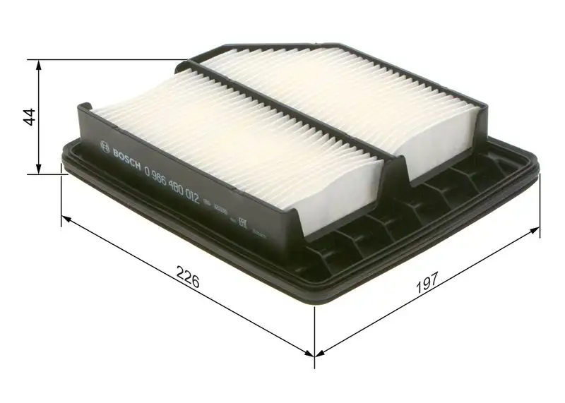 BOSCH 09864B0012 Hava Filtresi 17220RNAY00 resmi