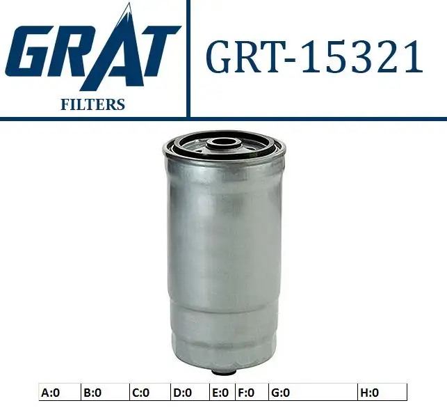 GRAT 15321 Yakıt Filtresi 028127435A resmi