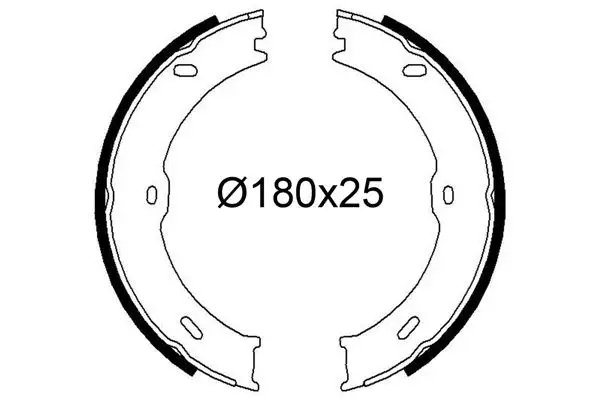 VALEO 564267 El Fren Balatası resmi