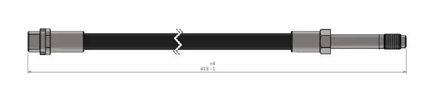 CAVO C900691A Ön Fren Hortumu 9054280035 resmi