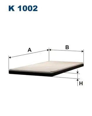 FILTRON K1002 Polen Filtresi resmi