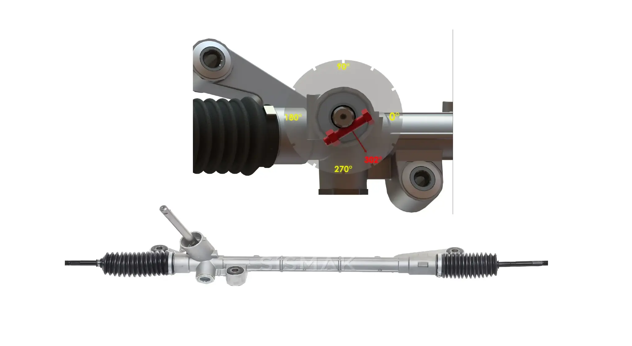 SİSMAK 268611 Direksiyon Kutusu DF9532960 resmi