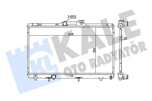 KALE 342150 Radyatör resmi