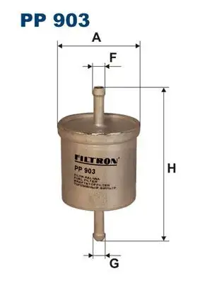 FILTRON PP903 Yakıt Filtresi resmi