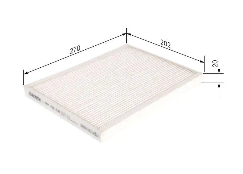 BOSCH 1987432236 Polen Filtresi resmi