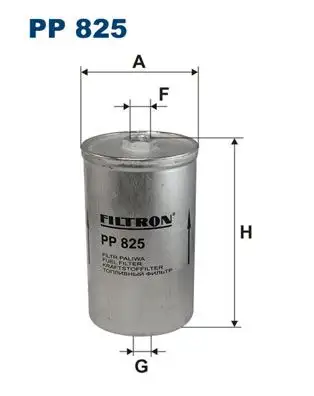 FILTRON PP825 Yakıt Filtresi resmi