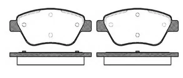 MGA 55100 Ön Fren Balatası 55175317 resmi