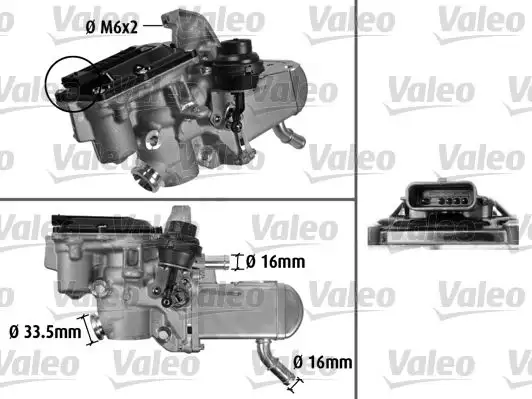 VALEO 700433 EGR Valfi 8200762517 resmi