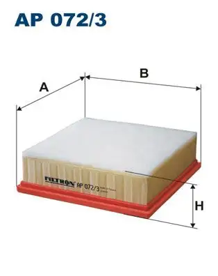 FILTRON AP072/3 Hava Filtresi 835058 resmi